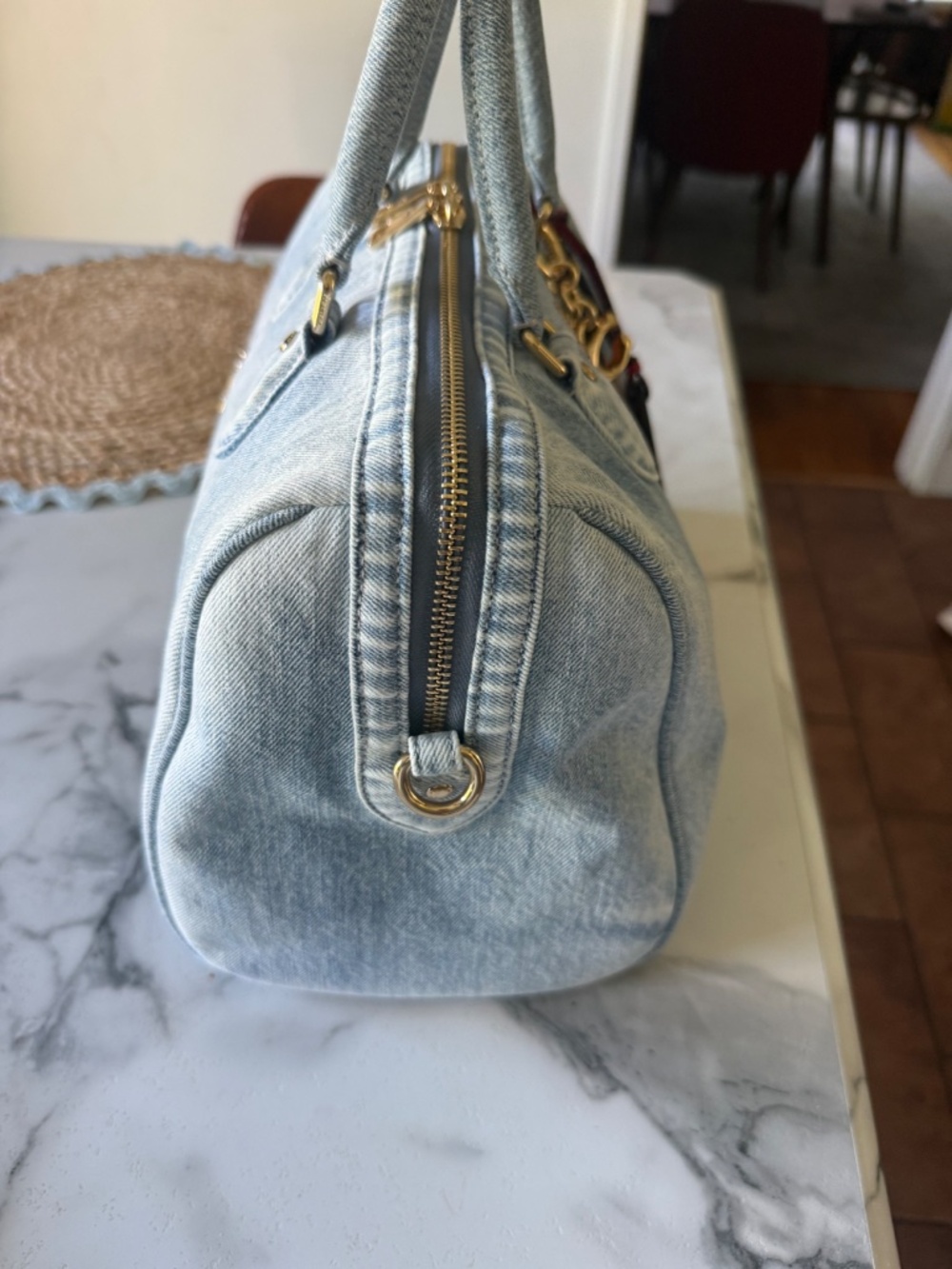 Coach Loved Denim Large Rowan - Picture 4 of 6